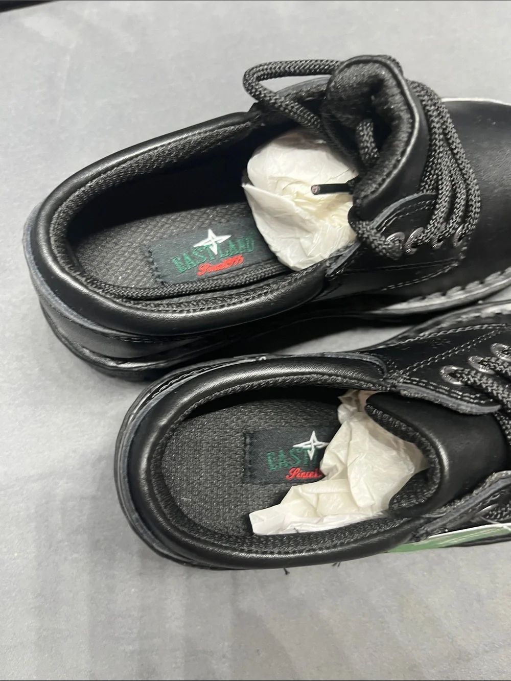 Eastland Kids Black Lace-Up Dress Shoes